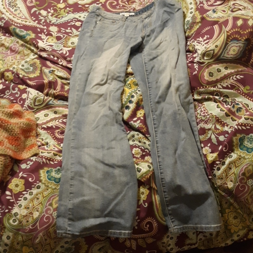 Faded jeans